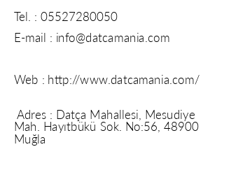 Datamania Apart iletiim bilgileri